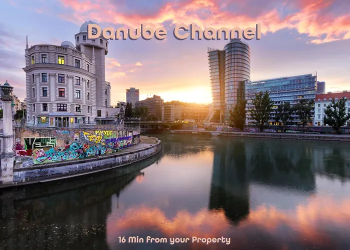 5-min To Danube , Stylish 1br Apt, For Longstays